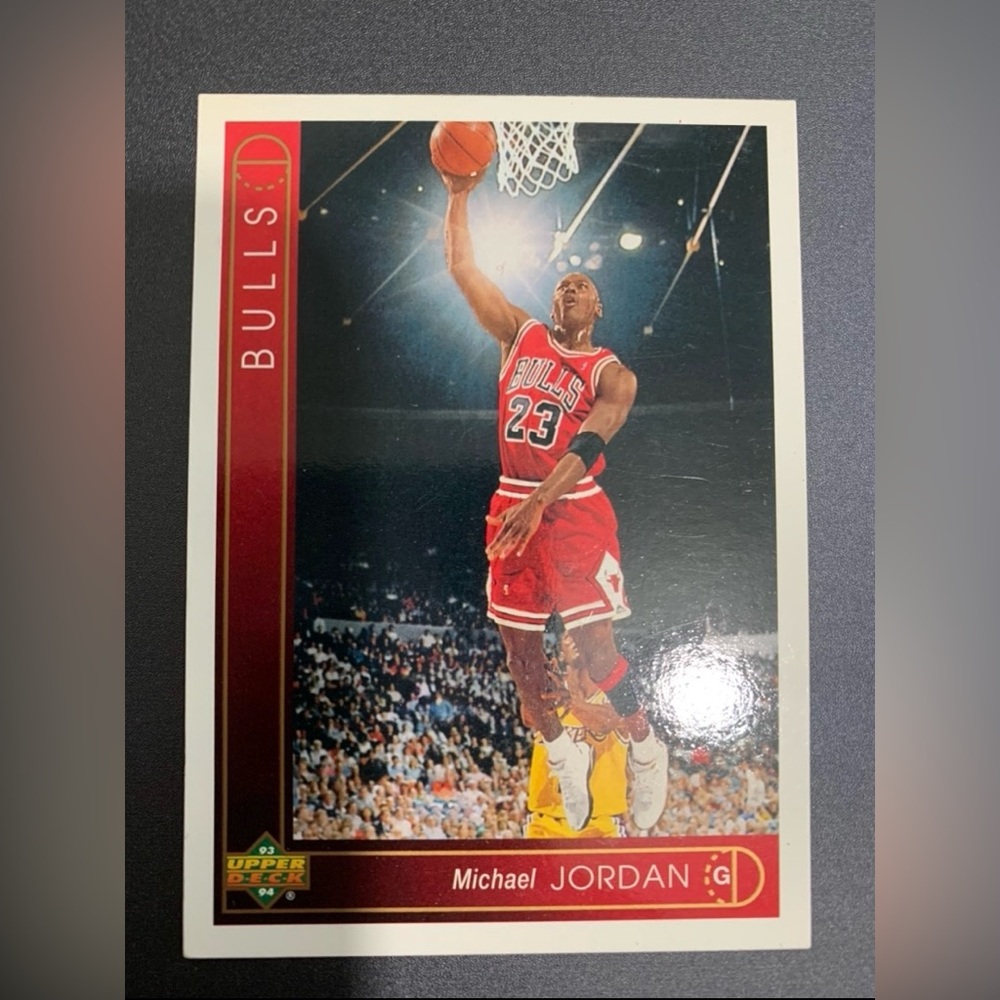 Upper Deck Michael Jordan Bulls Basketball Card